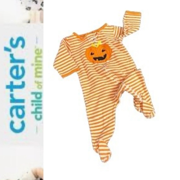 ๐ Pumpkin Sleeper Child of Mine by Carter - Picture 2 of 14